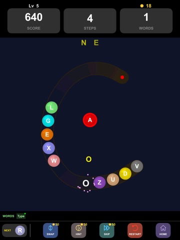 Wordest - Word Puzzle Game iPad screenshot