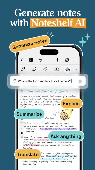 Noteshelf 3: AI Digital Notes iPhone screenshot 7 - Productivity app