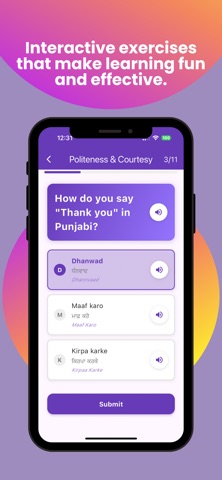 Alfaazo: Learn Punjabi screenshot