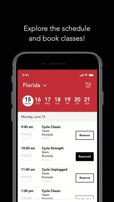 Sculpt x Cycle iPhone screenshot 3 - Health & Fitness app