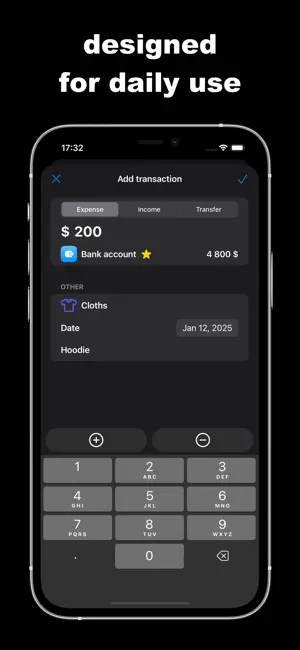 xpenses: spending tracker screenshot 4