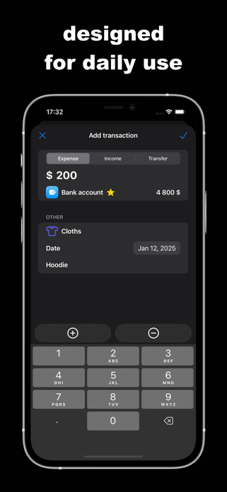 xpenses: spending tracker Screenshot 4 of 4