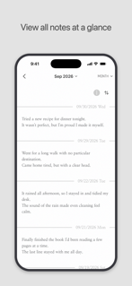 DAILY NOTE - Day Note, Diary screenshot 3
