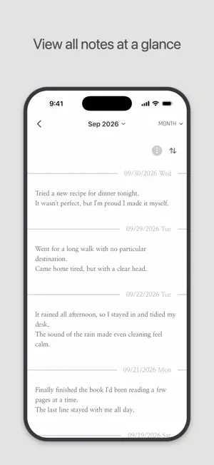 DAILY NOTE - Day Note, Diary screenshot 3