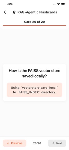 AI & ML Study Decks Screenshot 4 of 8