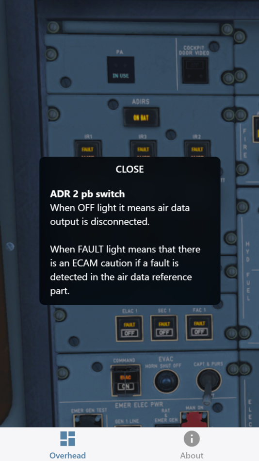 #2. A320 Lights and Switches (iOS) 由: SAGA Virtual Tecnologia Ltda