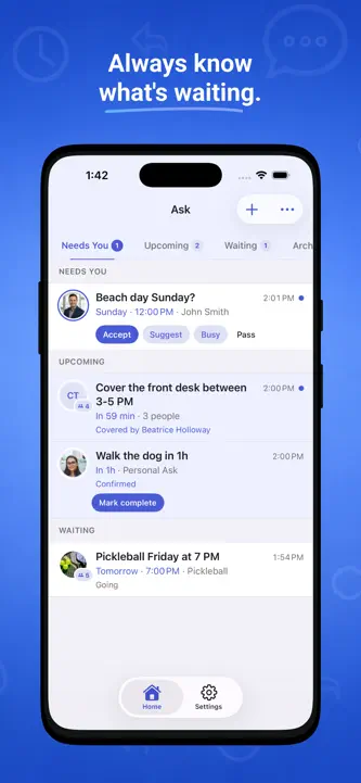 Ask - Plan Things Together screenshot 4