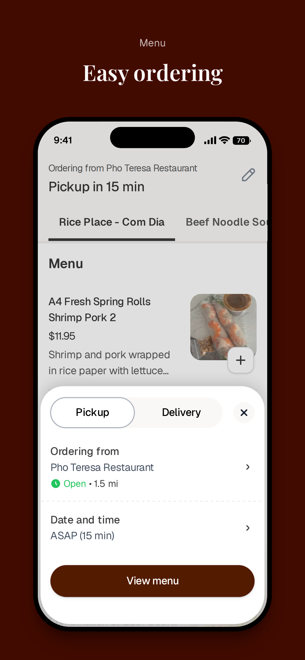 Pho Teresa Restaurant screenshot 3