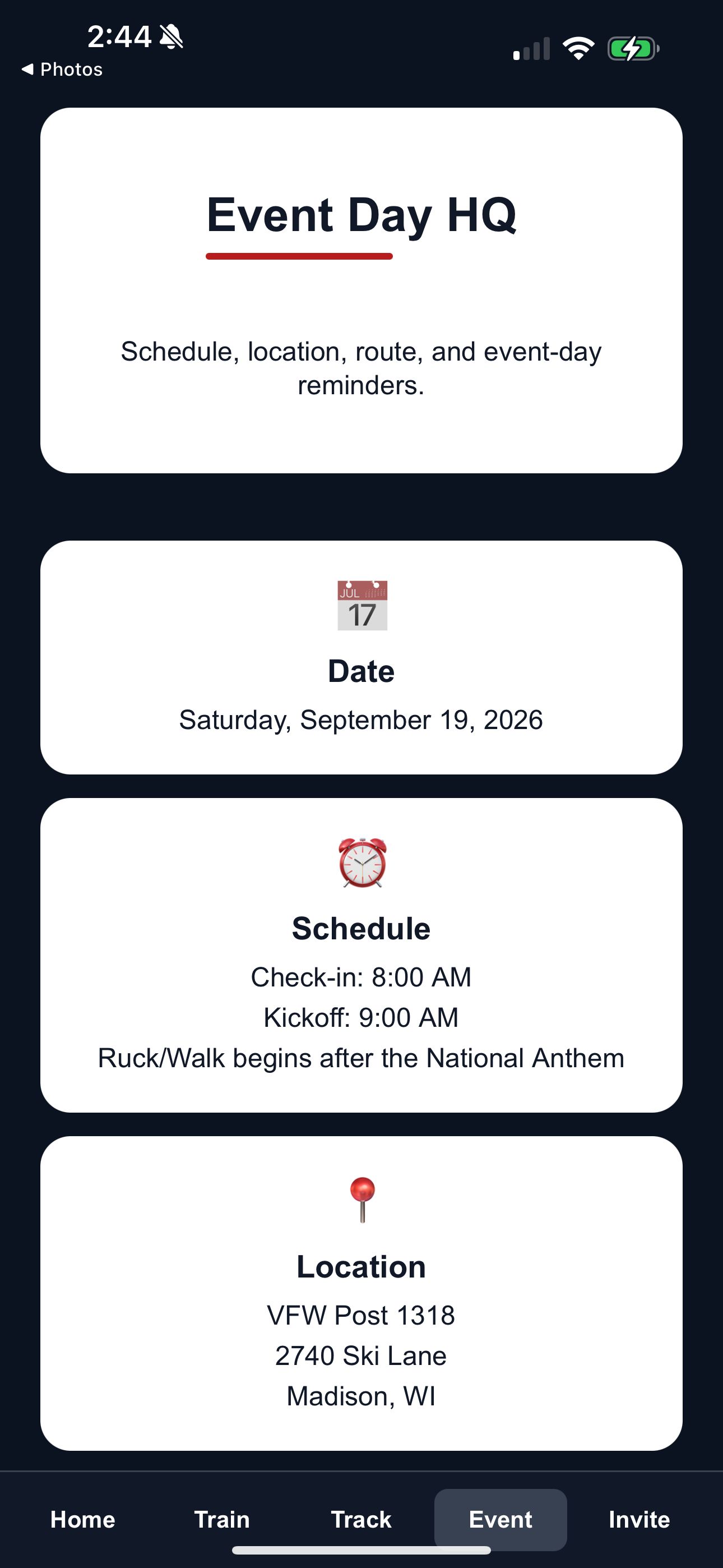 Walk 4 Warriors screenshot 2