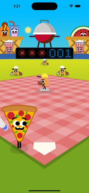 Doodle Baseball Game Screenshot