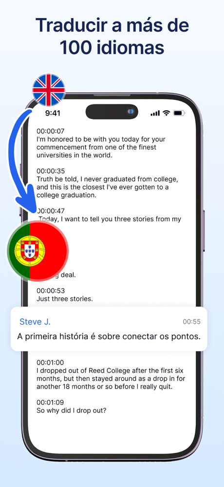 Transkriptor - Voz a Texto screenshot 7