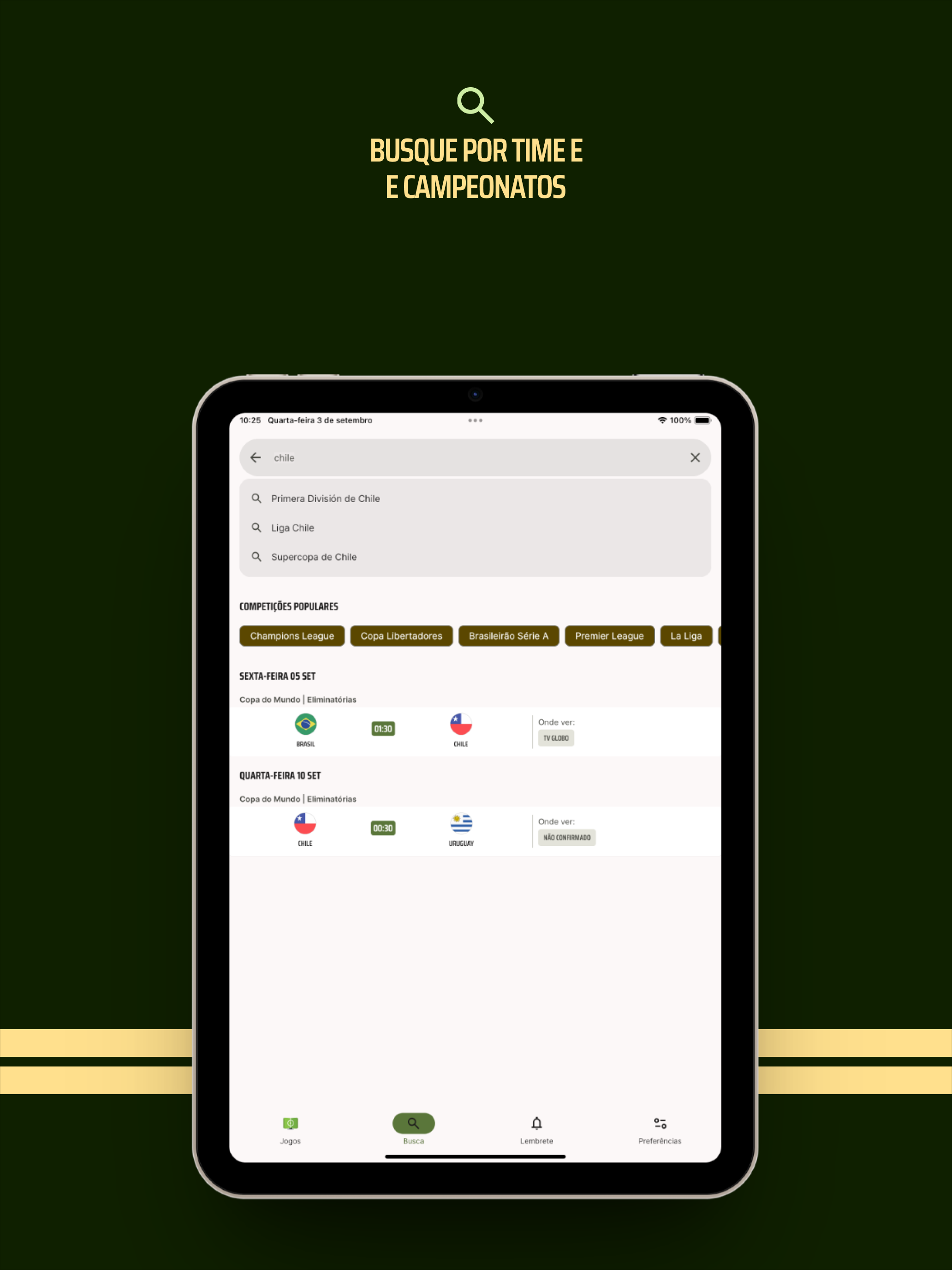 CardápioFC｜Onde assistir jogos