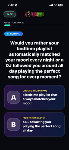 Problematic Questions Screenshot 3 of 8