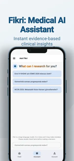 UzmanFikir: Clinical AI screenshot 2