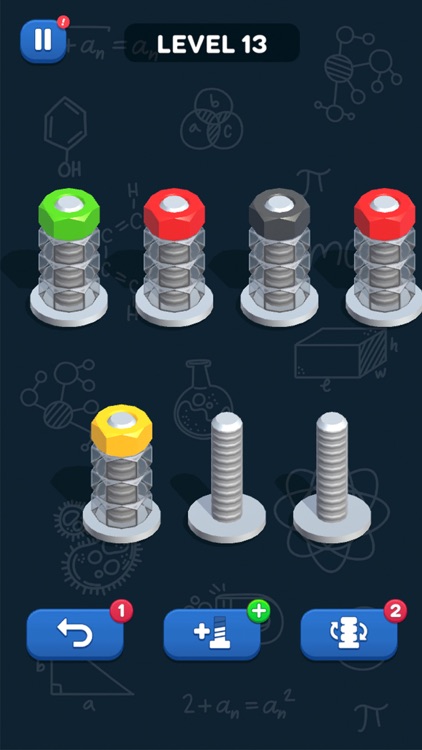 Nuts & Bolts, Color Screw Sort screenshot-3