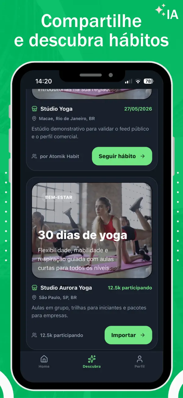 Screenshot #3 pour Hábitos e Rotina: Atomik Habit