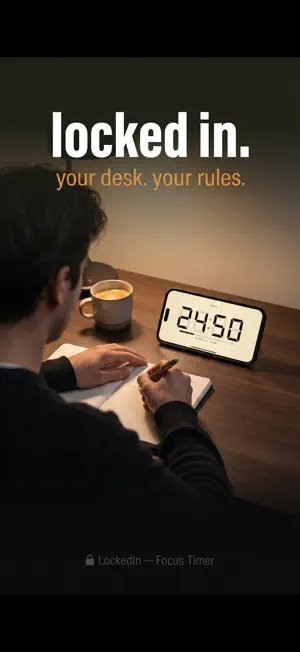 LockedIn - Focus Timer screenshot 1