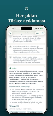Lumen: YÖKDİL Sağlık Hazırlık screenshot 4