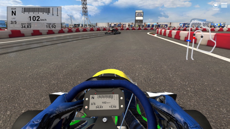 #9. Real Kart PRO (iOS) Podle: Andrei Leontev