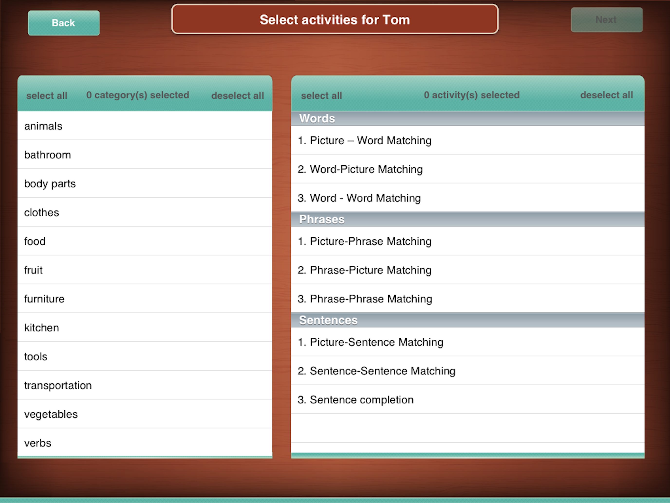 Reading Aphasia screenshot 5