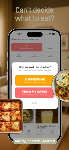 Plancat Recipe Collection screenshot