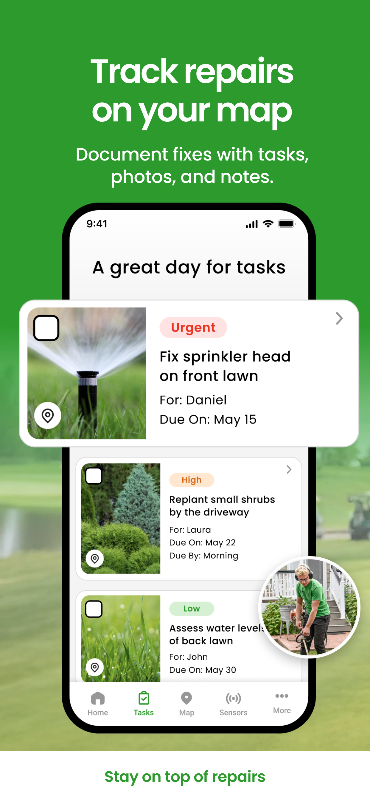 YardPro: Irrigation Mapping