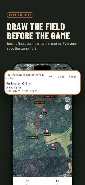 Paintball Commander: GPS Map screenshot 2