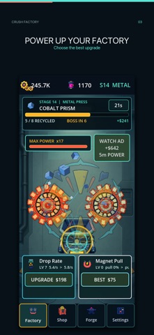Crush Factory: Gear Forge Screenshot 3 of 5