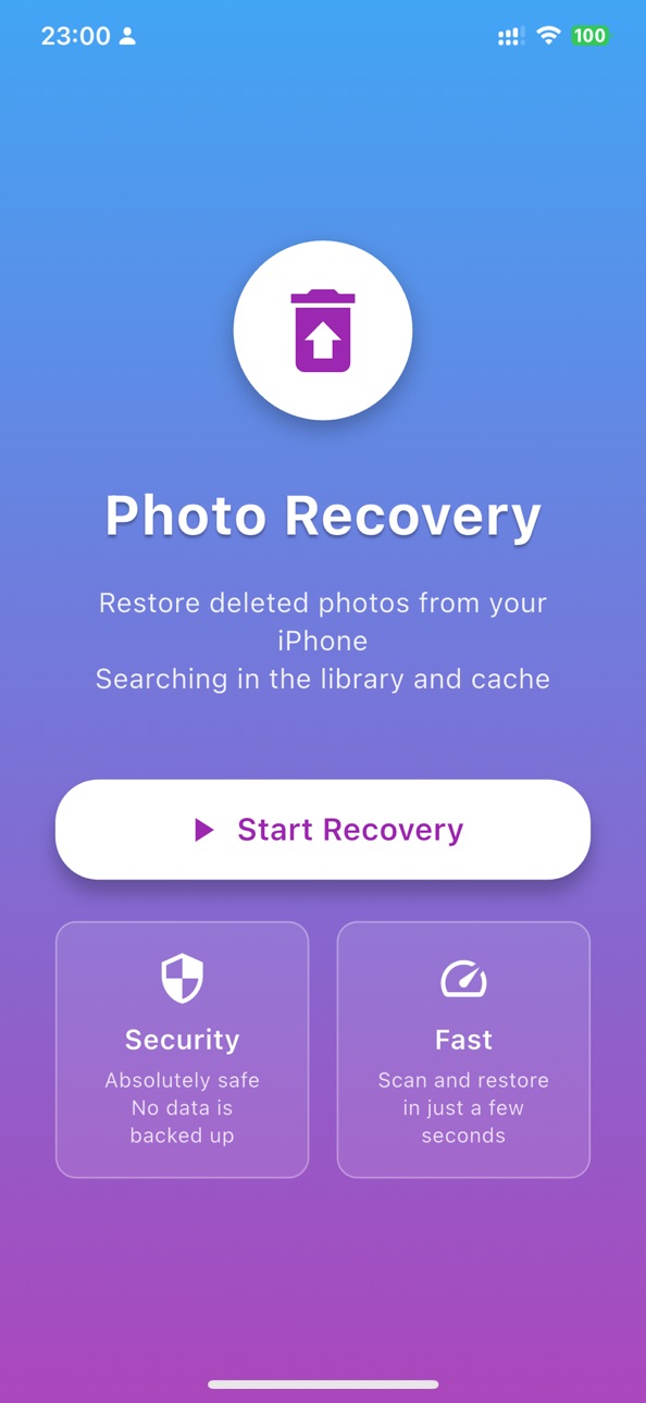 iPhone screenshot