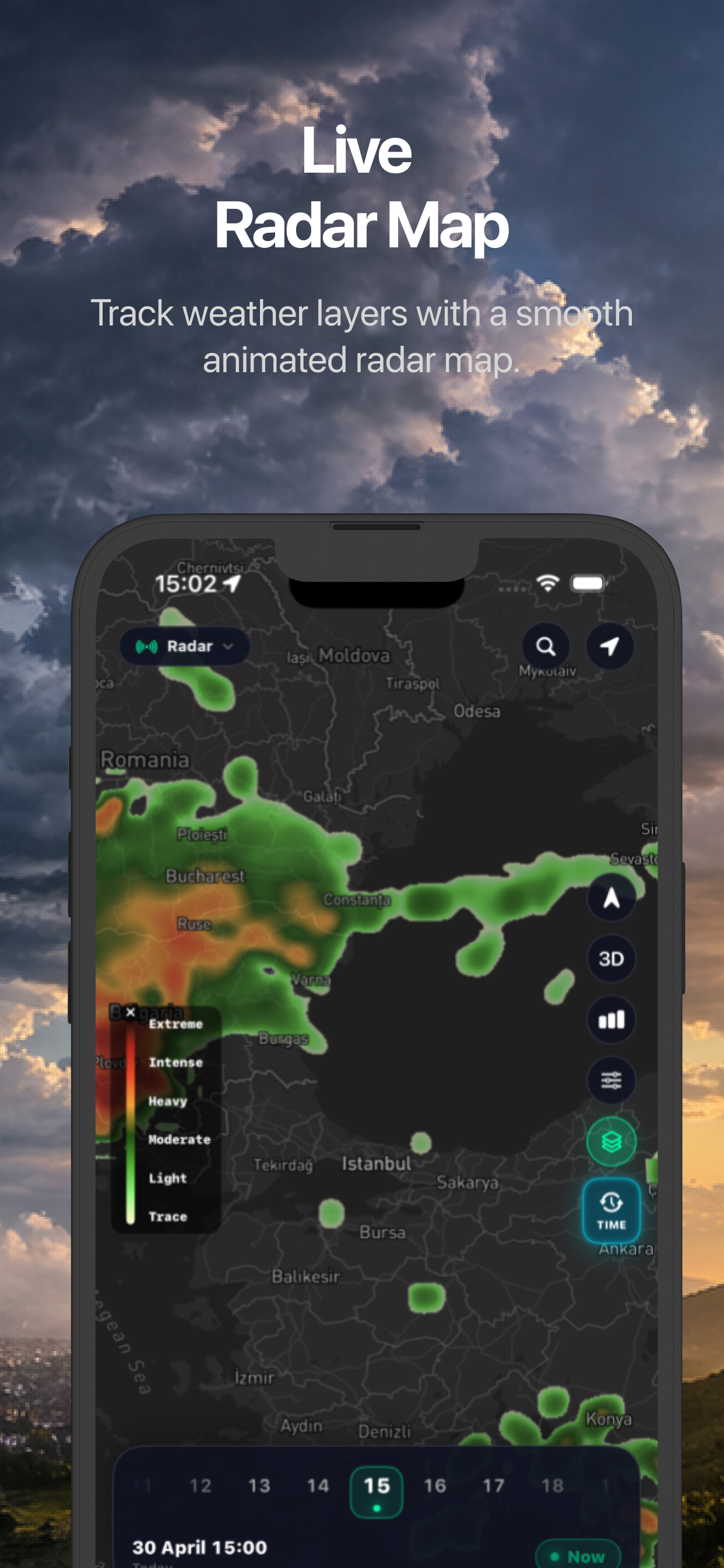 Radaris: Weather Radar & AI screenshot 5