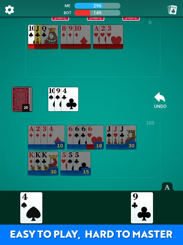 Rummy 500 - Card Game * screenshot 17