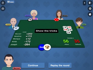 French-Tarot iPad screenshot