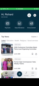 The Methodist Church App screenshot