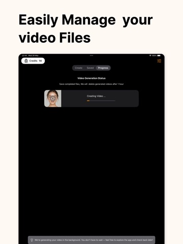 AI Video: Image to Video Maker iPad screenshot