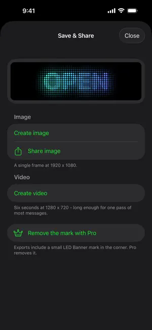 LED Banner: Scrolling Sign screenshot 2