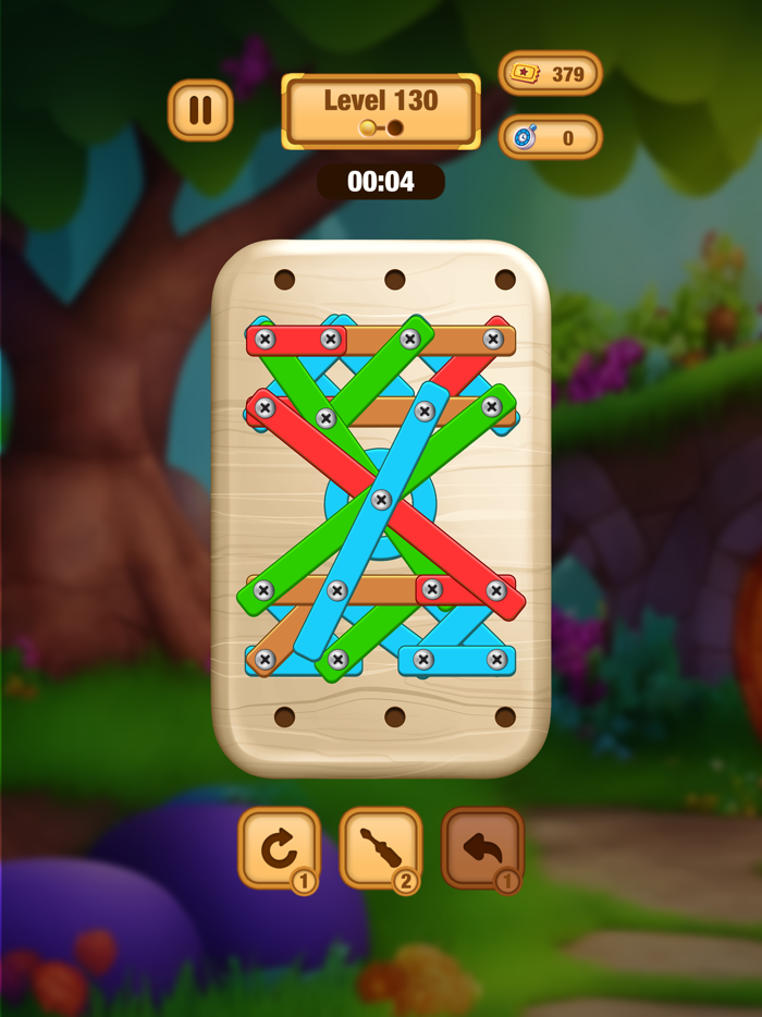 Wood Nuts  Bolts Challenge