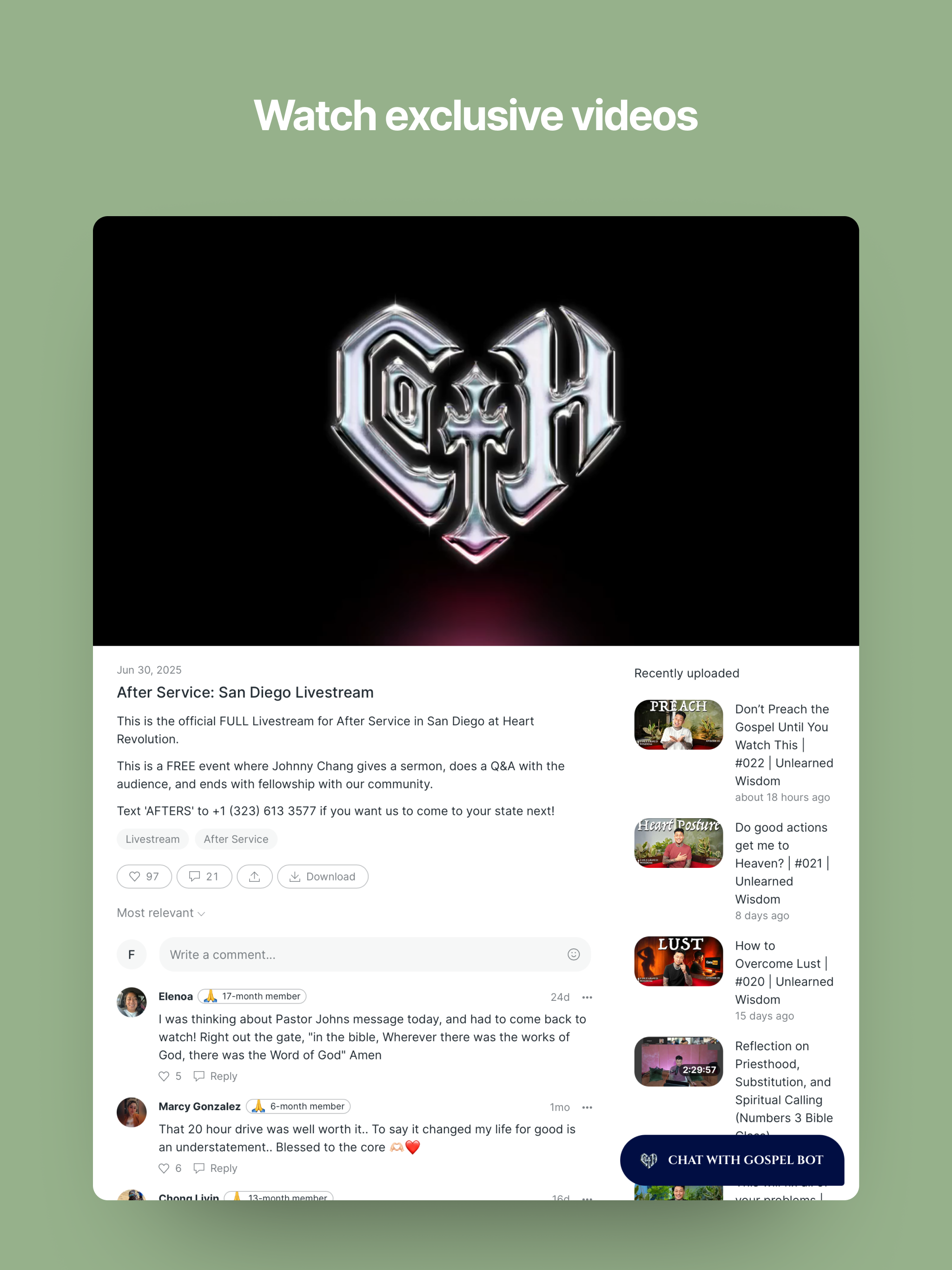 Old app - Core of the Heart
