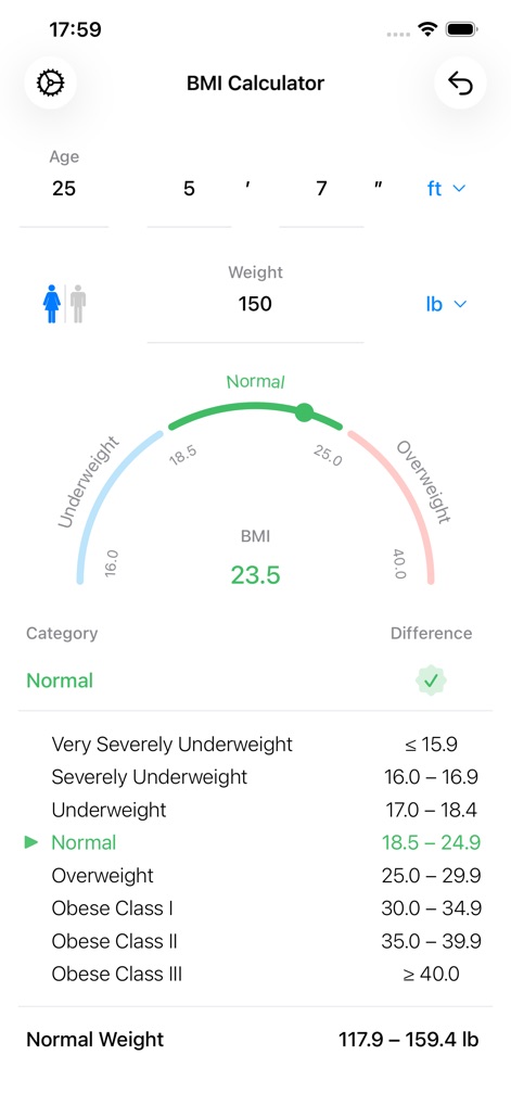 BMI Calculator – Weight Loss - Health & Fitness App | MWM