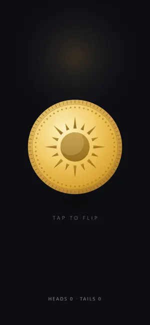Coin Flip — Heads or Tails screenshot 1