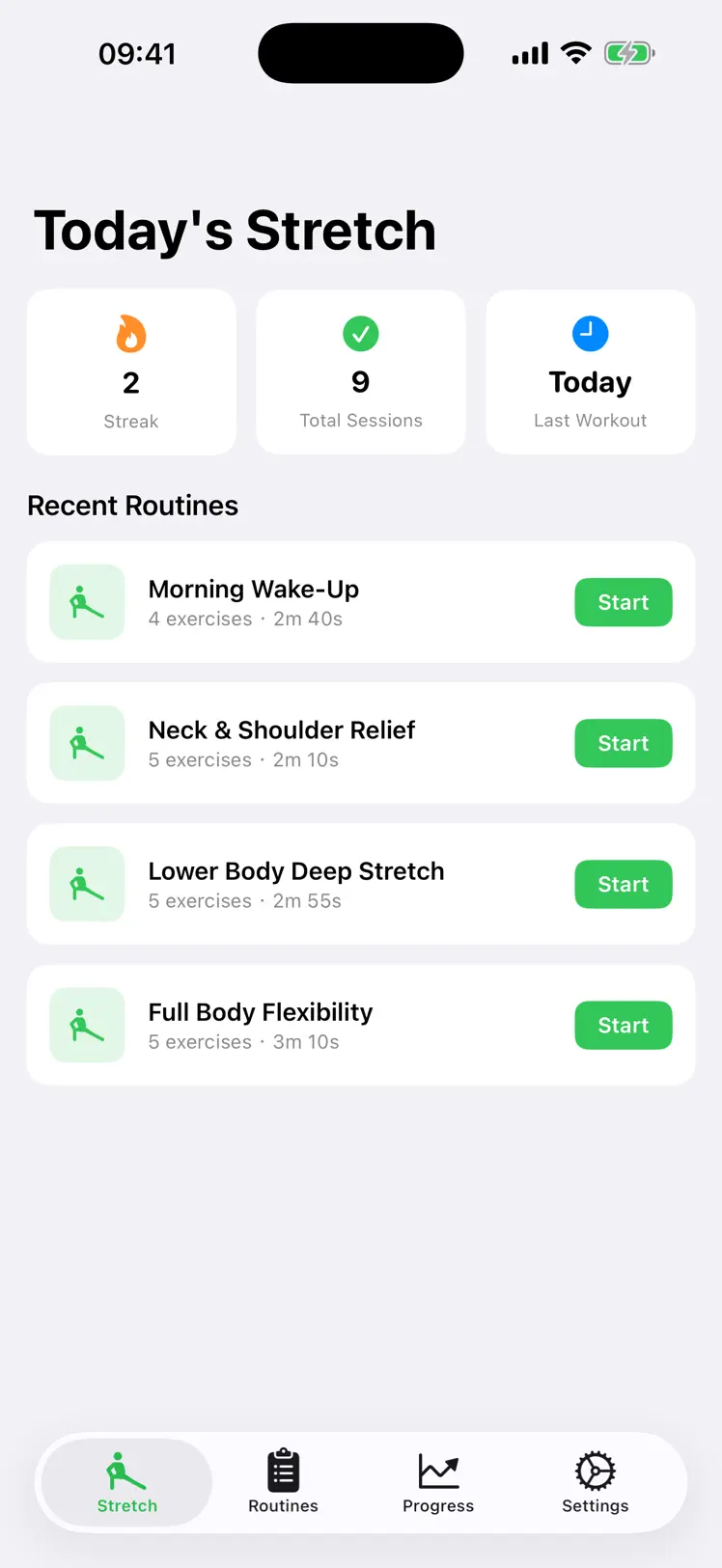 BendLog screenshot 1