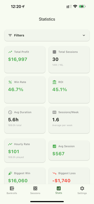 Grindly: Track & Share Screenshot 3 of 9