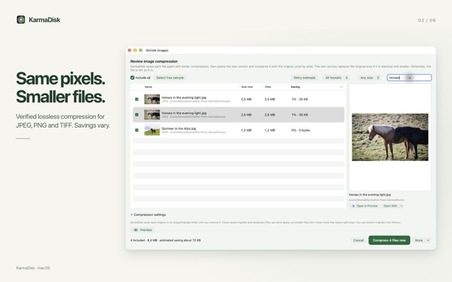 KarmaDisk: Photos & Storage screenshot 2