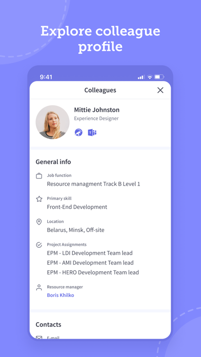 EPAM Connect Screenshot