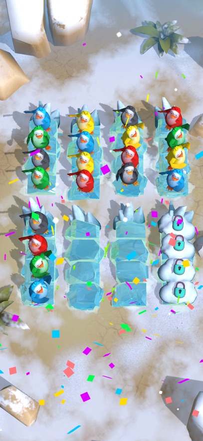 Penguin Mania: Color Puzzle