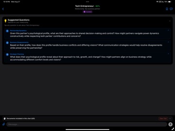 PsyGuard AI Business iPad screenshot