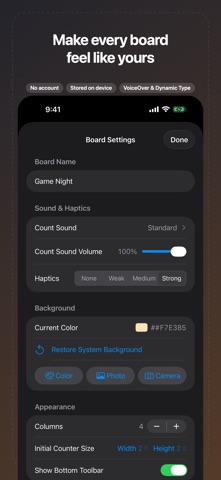 Multiple Counters - CountBoard Screenshot 6 of 6