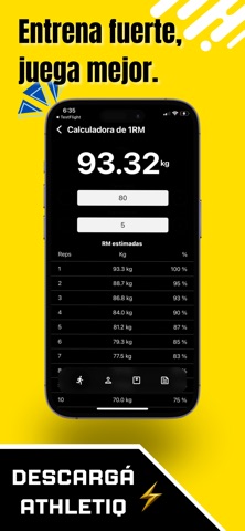 AthletIQ screenshot