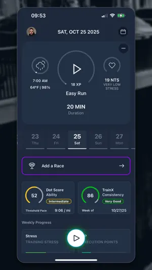 RunDot: Adaptive Run Training screenshot 1