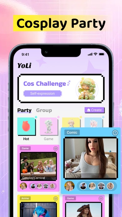 Yoli-Random Live Chat Screenshot