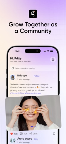 Glowpeer – Skincare Tracker screenshot